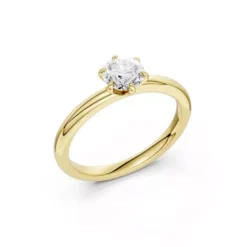 Brilliant Star Brilliant Star Laboratoriotimanttisormus keltakulta S-RS06637 YG 0.5CT