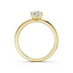 Brilliant Star Brilliant Star Laboratoriotimanttisormus keltakulta S-RS06637 YG 0.5CT
