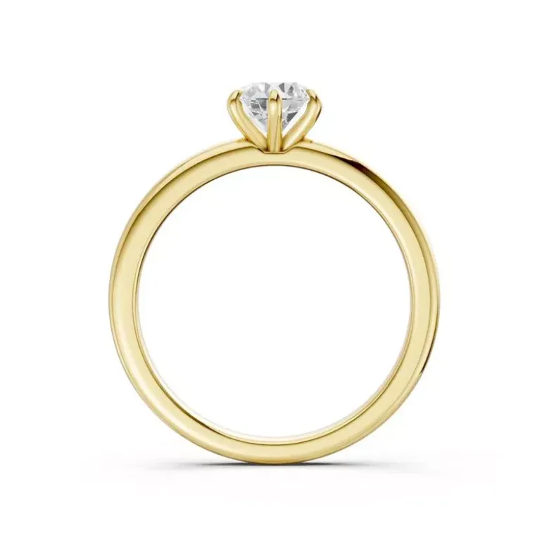 Brilliant Star Brilliant Star Laboratoriotimanttisormus keltakulta S-RS06637 YG 0.5CT