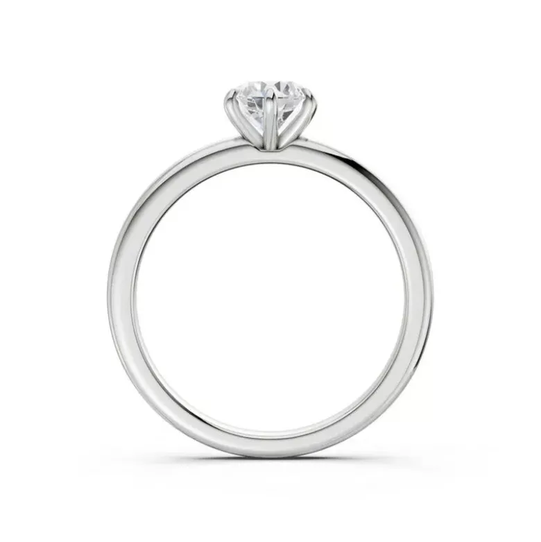 Brilliant Star Laboratoriotimanttisormus valkokulta S-RS06637 WG 0.5CT