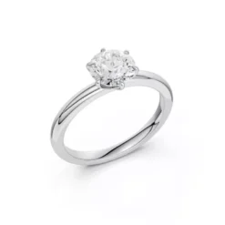 Brilliant Star Laboratoriotimanttisormus valkokulta S-RS06637 WG 1.0CT