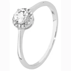 Brilliant Star timanttisormus valkokulta JBLR-58036NWHI