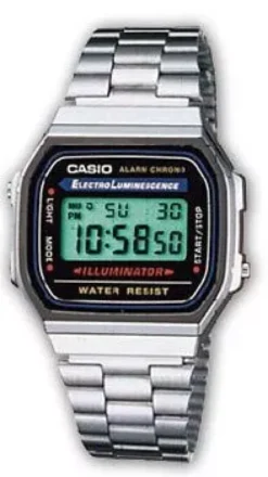 Casio Retro miesten kello A168WA-1YES