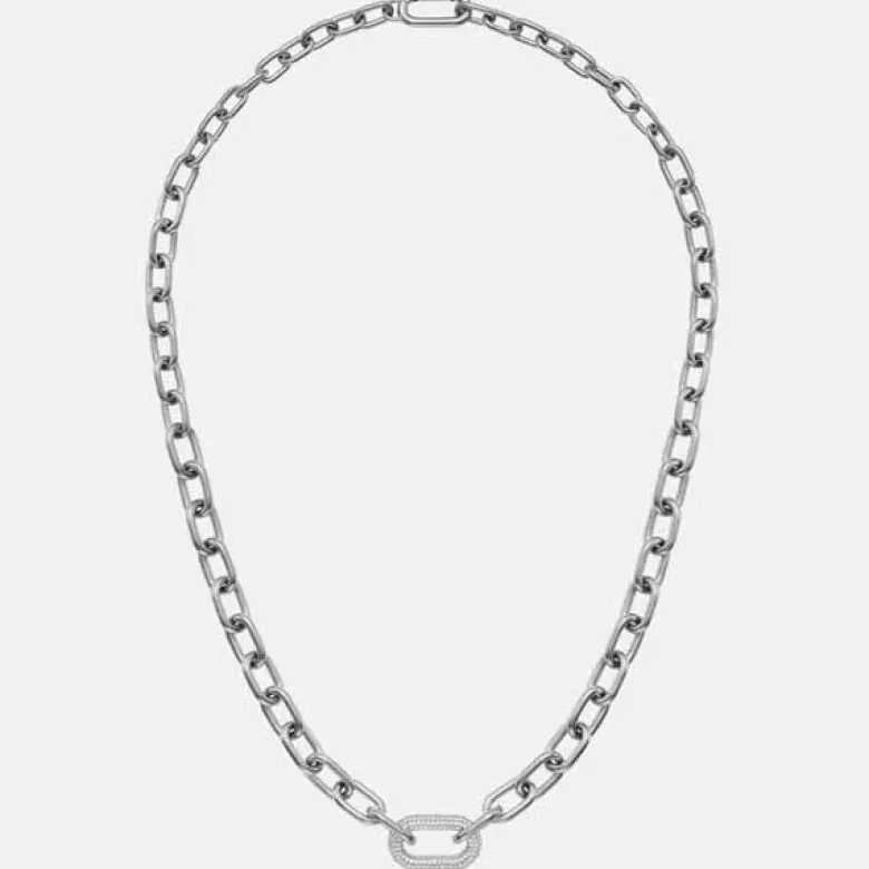 Daniel Wellington Crystal Link teräskaulakoru DW00400607