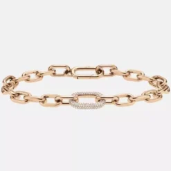 Daniel Wellington Crystal Link teräsrannekoru DW00400BRG