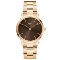 Daniel Wellington Iconic Link Amber naisten kello DW00100462