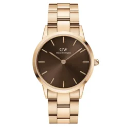 Daniel Wellington Iconic Link Amber naisten kello DW00100461