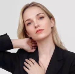 Daniel Wellington Line Jewellery teräskorvakorut DW00401891