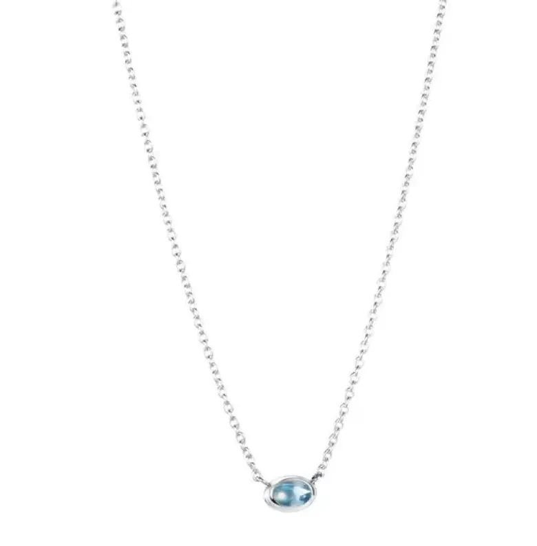 Efva Attling Love bead hopeakaulaketju 10-100-01567