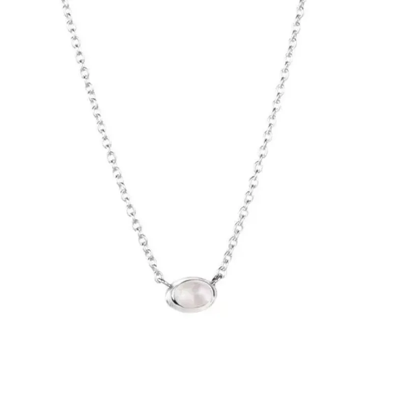 Efva Attling Love bead hopeakaulaketju 10-100-01568