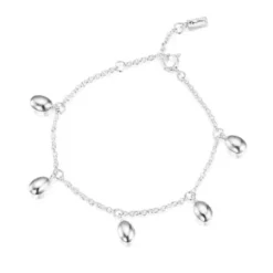 Efva Attling Love beads hopearanneketju/koru 14-100-01425/0000