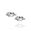 Efva Attling Love knot hopeakorvakorut 12-100-00968