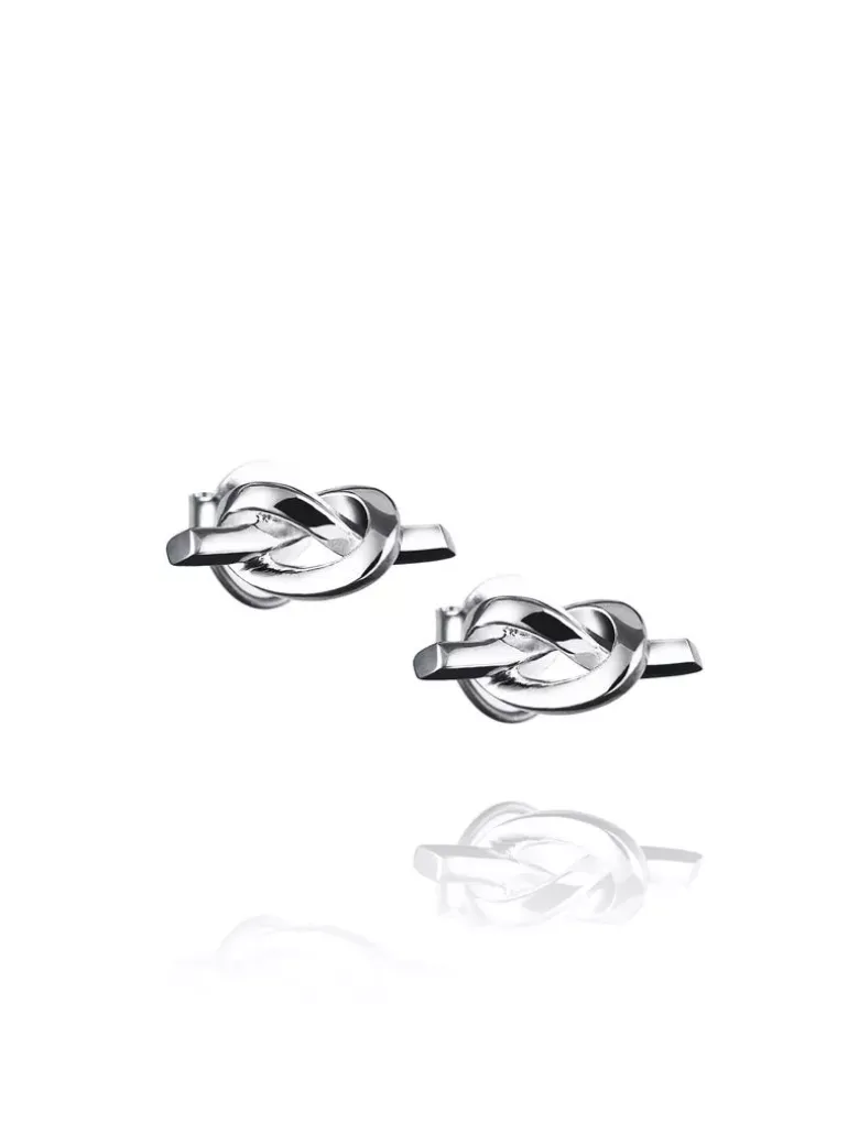 Efva Attling Love knot hopeakorvakorut 12-100-00968