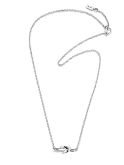Efva Attling Love knot hopeakaulaketju 10-100-00966/4245