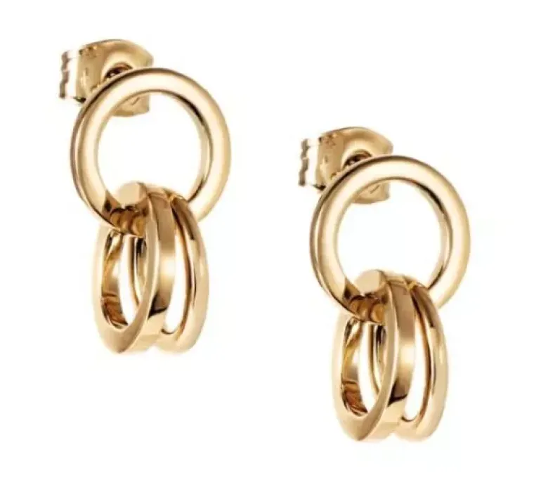 Efva Attling Messy Rings Ear hopeakorvakorut 12-108-02361-9999