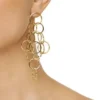 Efva Attling Messy Rings hopeakorvakorut 12-108-02360-9999