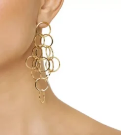 Efva Attling Messy Rings hopeakorvakorut 12-108-02360-9999
