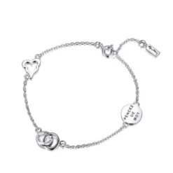 Efva Attling Mini love hopearanneketju/koru 14-100-00871