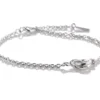 Efva Attling Mini Twosome hopearanneketju/koru 14-100-00571/1719