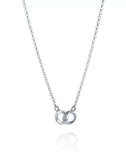 Efva Attling Mini twosome hopeakaulaketju 10-100-00565/4245