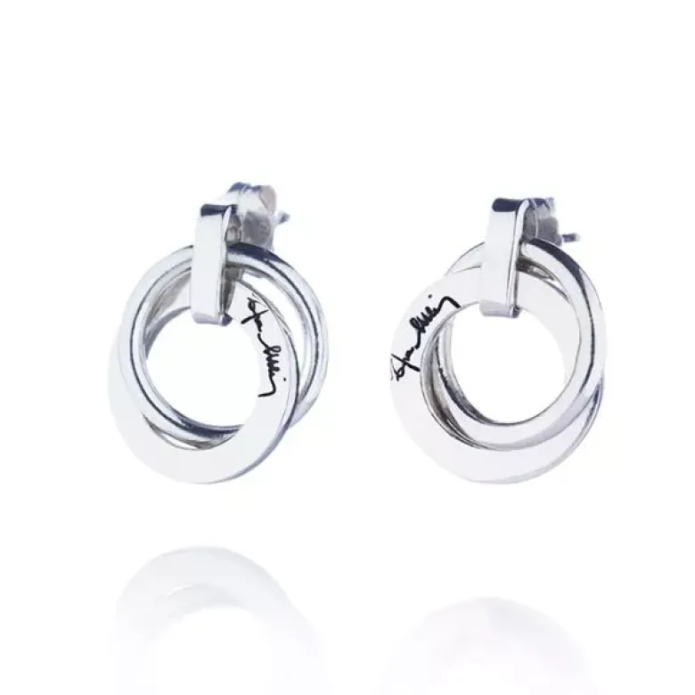 Efva Attling Twosome hopeakorvakorut 12-100-00526