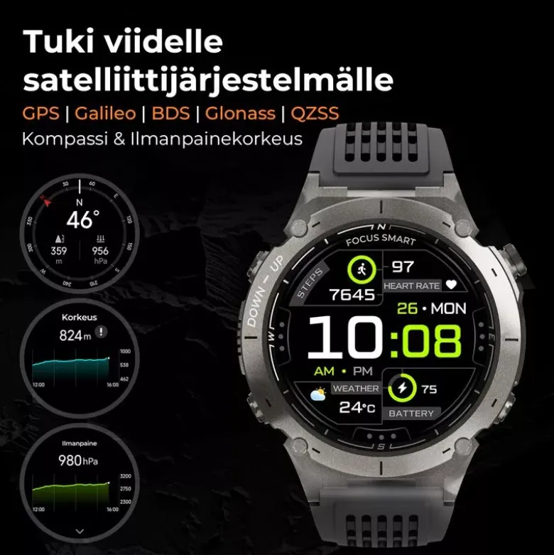 Focus Smart älykello FO-6 GPS
