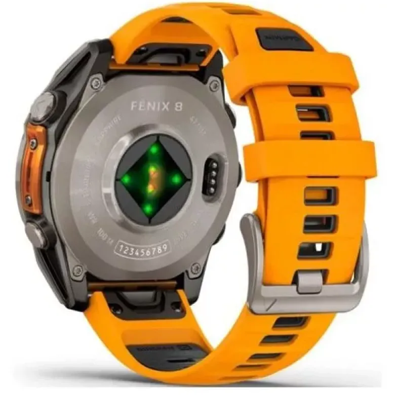 Garmin Fenix 8 Amoled Sapphire Titanium 47 mm älykello 010-02904-11