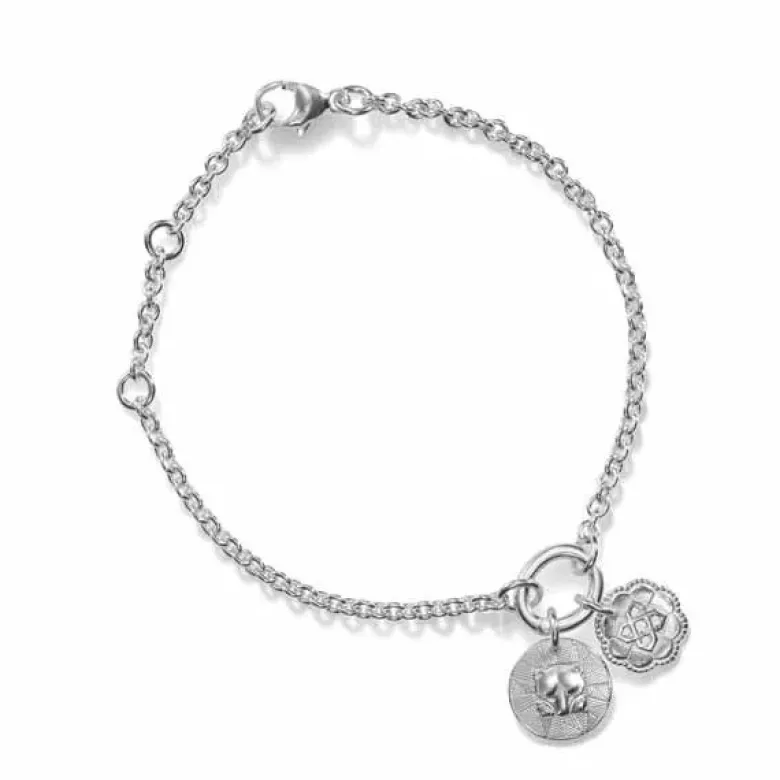 Kalevala Amuletti hopearanneketju/koru 2570310195