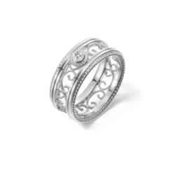 Kalevala Love timanttisormus valkokulta 541000503D