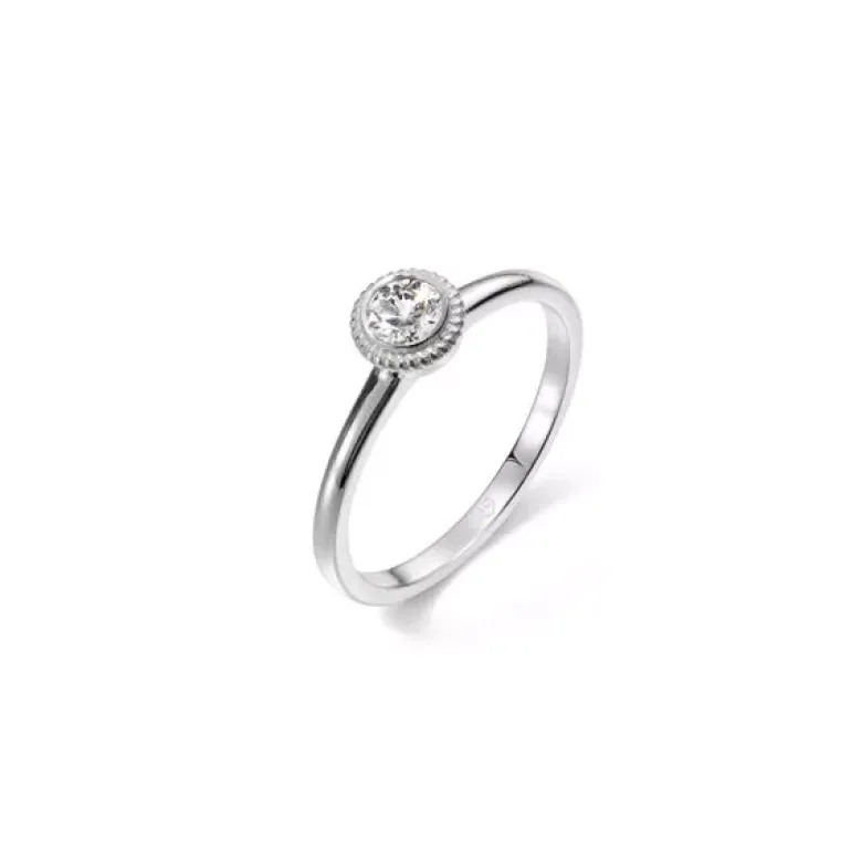 Kalevala Love timanttisormus valkokulta 541000002D