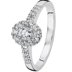 Kohinoor Olivia timanttisormus valkokulta 033-410V-44