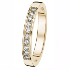 Kohinoor Stella timanttisormus keltakulta 033-240-20