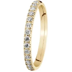 Kohinoor Vega timanttisormus keltakulta 033-445-21