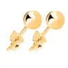 Kultakorut kultakorvakorut 4MM PALLO TAP