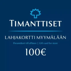 Lahjakortti myymälään 100 €