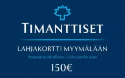 Lahjakortti myymälään 150 €