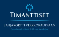 Lahjakortti verkkokauppaan