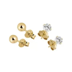 Loisto kultakorvakorut 9K EARRINGS SET_2