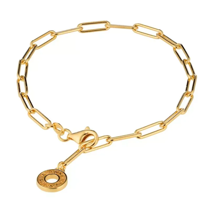 Lumoava Charm hopearanneketju/koru L63253500000