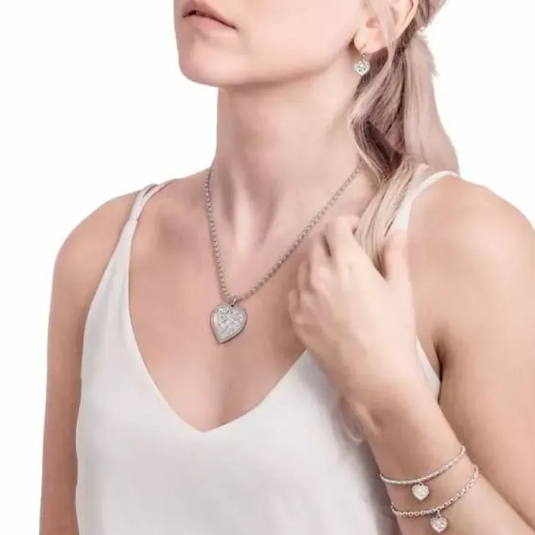 Lumoava Hento hopearanneketju/koru L53191000000