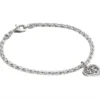 Lumoava Hento hopearanneketju/koru L53191000180