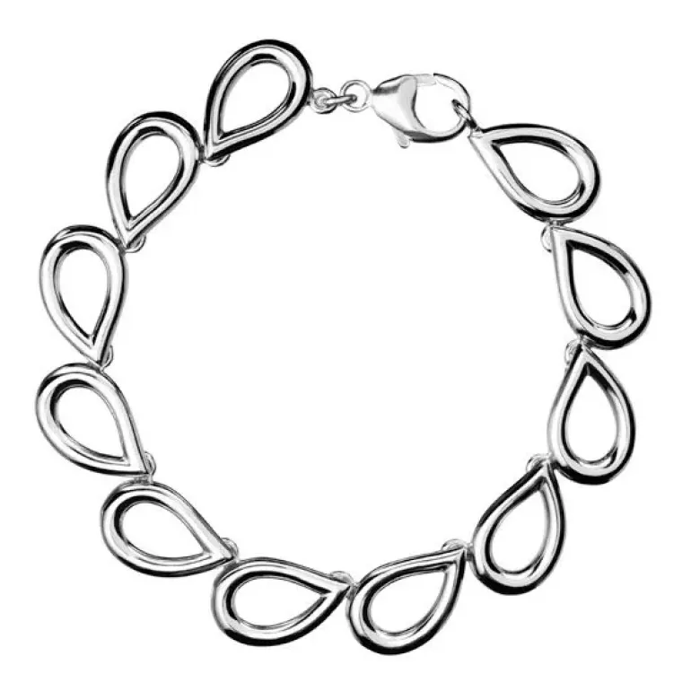 Lumoava Hetki hopearanneketju/koru 5332 10 000