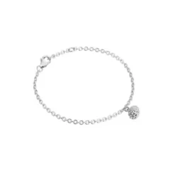 Lumoava Hilla hopearanneketju/koru L53207700000
