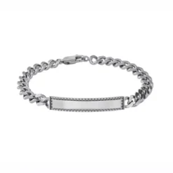 Lumoava Ilmari hopearanneketju/koru L53229900