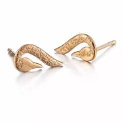 Lumoava Joutsenet kultakorvakorut L74230800000