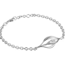 Lumoava Kaikkeus hopearanneketju/koru L53190500000