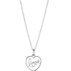 Lumoava Love hopeakaulaketju L56202500000