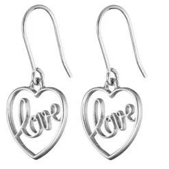 Lumoava Love hopeakorvakorut L55202500000