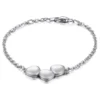 Lumoava Luoto hopearanneketju/koru L53230700000