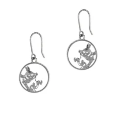 Lumoava Moomin hopeakorvakorut MO551500000